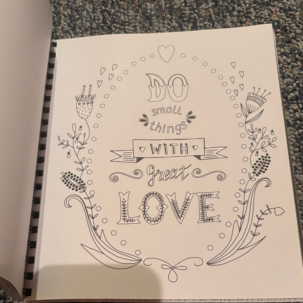 Inspirational Coloring Book - Multicolor - Picture 5 of 8